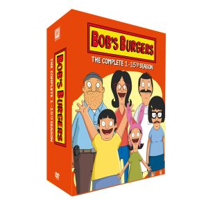 Bob's Burgers Complete Season 1-15 DVD Collection - Family Comedy Animation Series